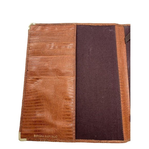 Banana Republic iPad Cover Case Pleather Case with Business Card Holder - Picture 4 of 16